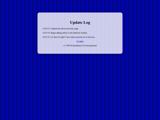 updatelog screenshot