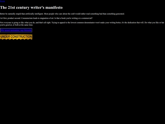 manifesto screenshot
