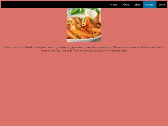 contact screenshot