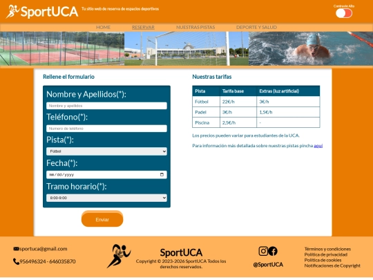reserva screenshot
