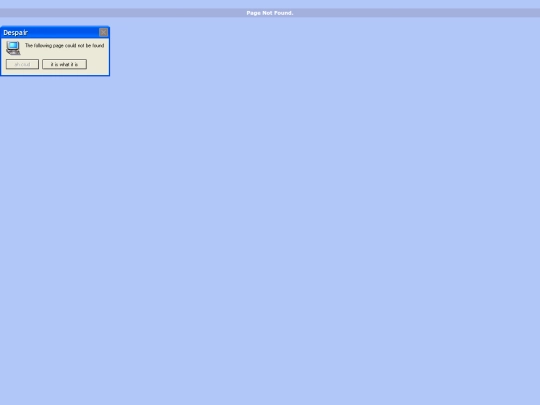 not_found screenshot