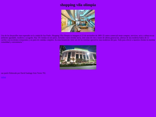 shopping vila olimpia screenshot
