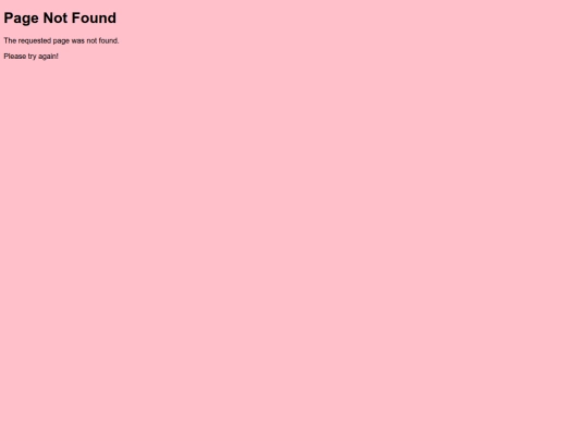 not_found screenshot