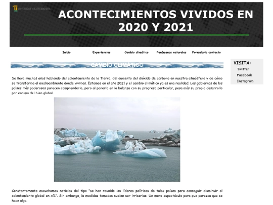 cambioclimatico screenshot