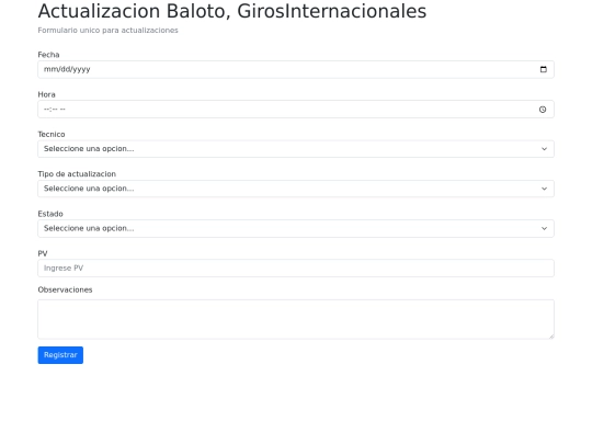 Actualizacion screenshot