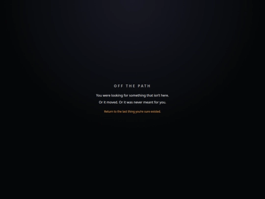 not_found screenshot