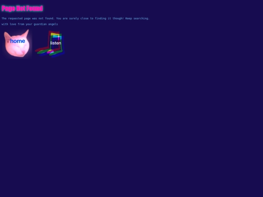 not_found screenshot