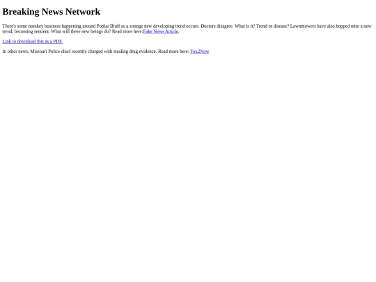 news screenshot