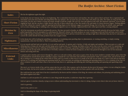 fiction/mammal screenshot
