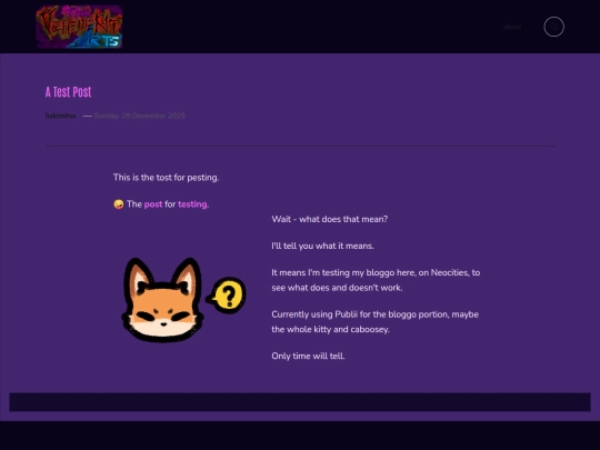 a-test-post screenshot