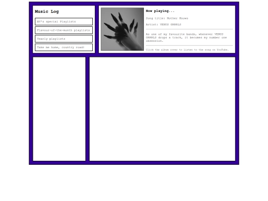 MusicLog screenshot