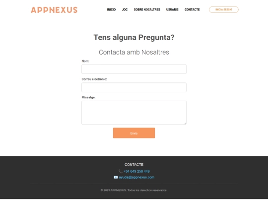 contactpage screenshot
