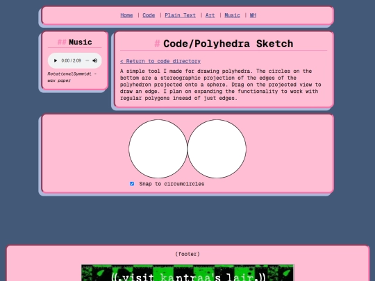 code/polyhedra screenshot