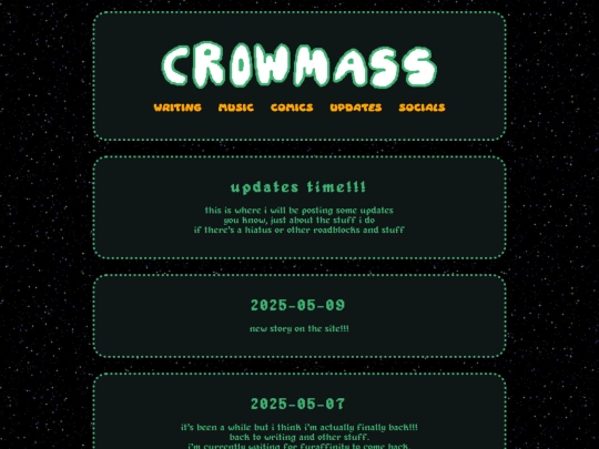 updates screenshot