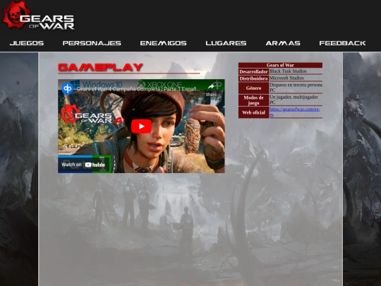 html/gear4 screenshot