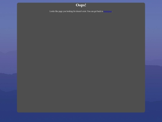 not_found screenshot