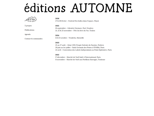 agenda screenshot