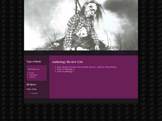 anthology screenshot