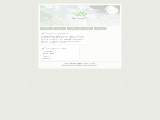 resources screenshot