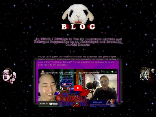 blog screenshot