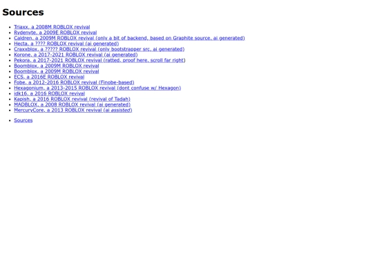 sources screenshot