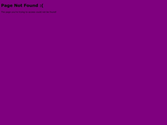 not_found screenshot