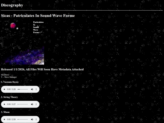 discography screenshot