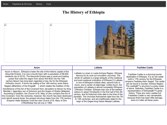 history screenshot