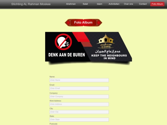 foto-album screenshot