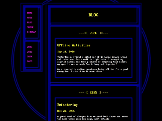 blog screenshot