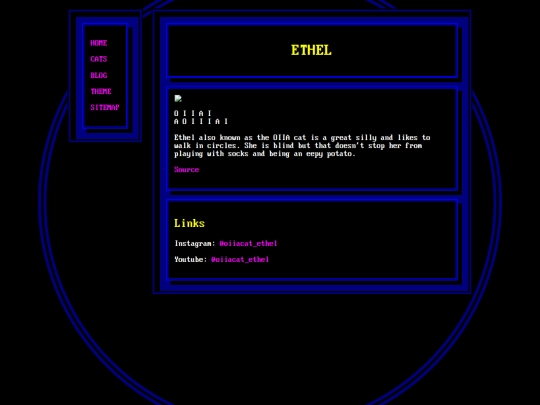 cats/ethel screenshot