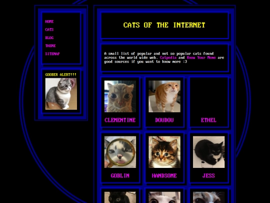 cats screenshot