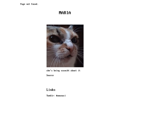 cats/maria screenshot