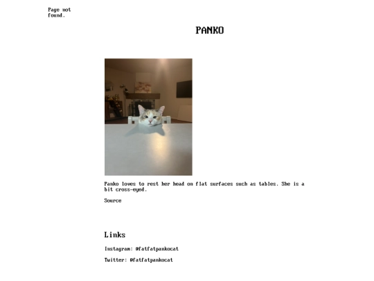 cats/panko screenshot