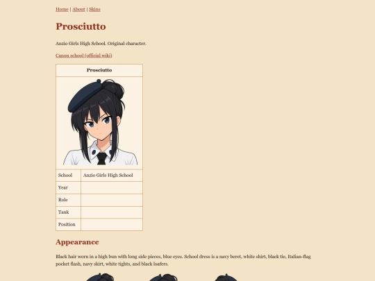 Prosciutto screenshot