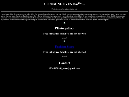 event/event screenshot