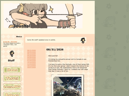 Journal screenshot