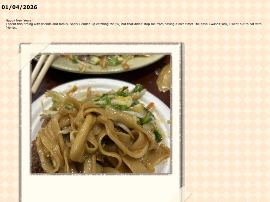 Journal_010426 screenshot