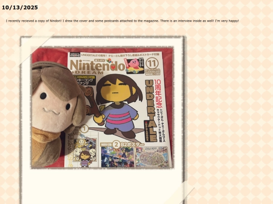 Journal_101325 screenshot
