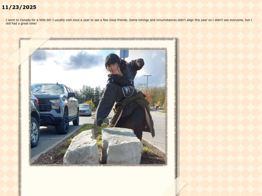Journal_11232025 screenshot