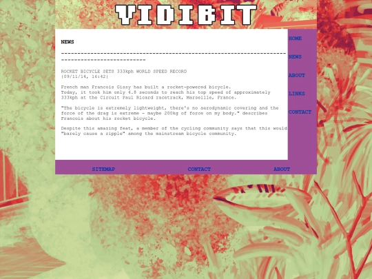 news screenshot