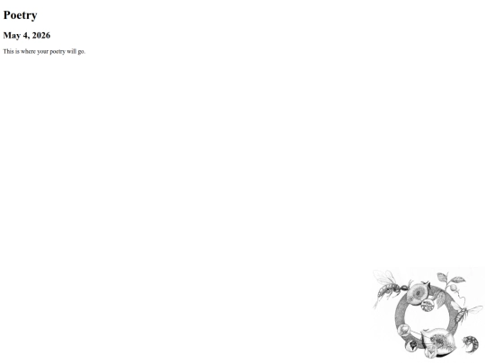 poetry screenshot