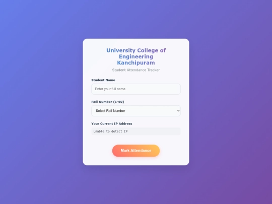 UCEKAttendance screenshot