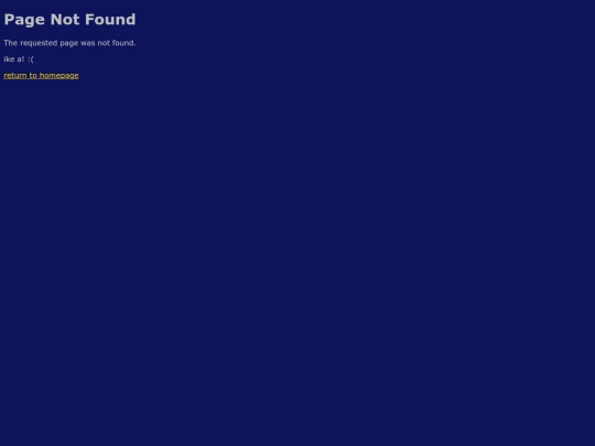 not_found screenshot