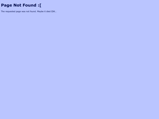 not_found screenshot