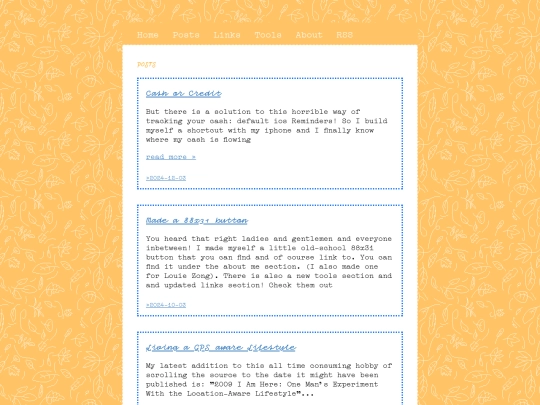 feed screenshot