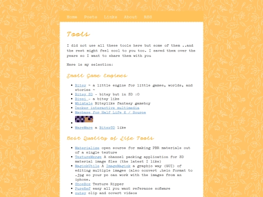 pages/tools screenshot