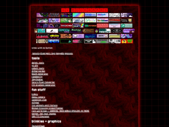 links screenshot