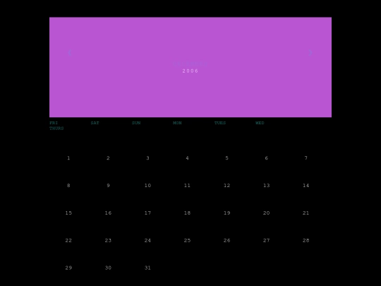 Li_ming/calendar/dec_06_calendar screenshot