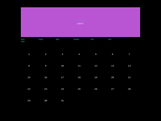 Li_ming/calendar/oct_07 screenshot